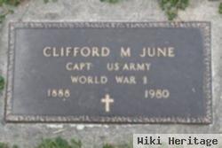 Capt Clifford M. June