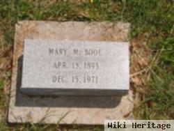 Mary M. Booe