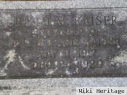 Ruth M. Kaiser