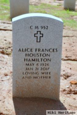 Alice Frances Houston Hamilton