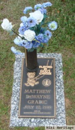 Matthew Dewayne Gradic