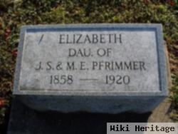 Elizabeth Pfrimmer