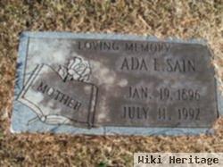 Ada Elizabeth Smith Sain