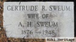 Gertrude R Sweum