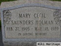 Mary Cecil Saunders Holman