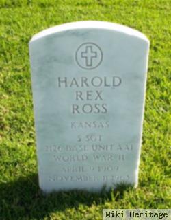 Harold Rex Ross