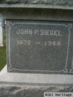 John P. Siegel