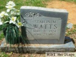 Starlin M. Watts