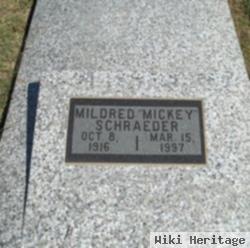 Mildred "mickey" Rice Schraeder