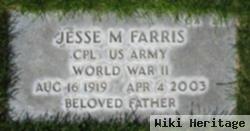 Jesse M Farris