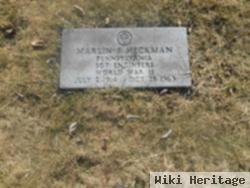 Sgt Marlin F. Heckman