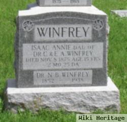 Isaac "annie" Winfrey
