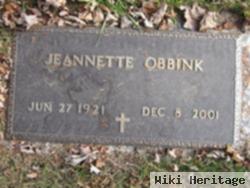 Jeanette Obbink