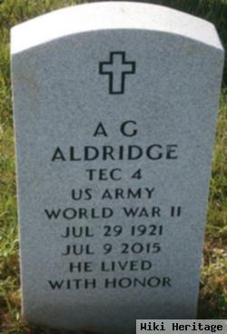 A G Aldridge