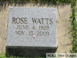 Rosie M Watts