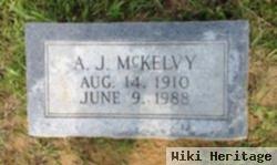 A J "mac" Mckelvy