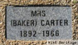 Mrs Troy Baker Carter