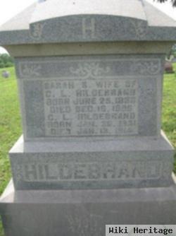 Sarah E Bartley Hildebrand