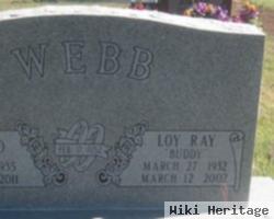 Loy Ray "buddy" Webb