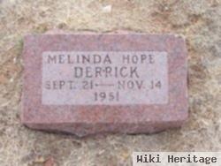 Melinda Hope Derrick