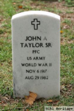 John A Taylor, Sr