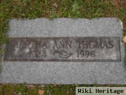 Martha Ann Thomas