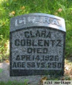 Clara A Coblentz