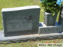 Johnnie Melton Bynum