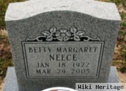 Betty Margaret Neece