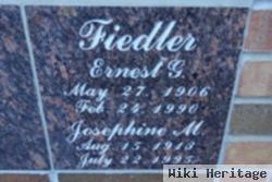 Ernest G Fiedler
