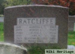 Martha Sutton "mattie" Portwood Ratcliffe