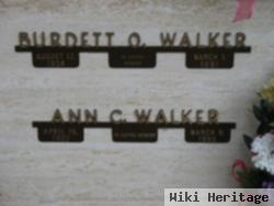 Burdett O. Walker