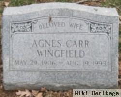 Agnes Carr Wingfield