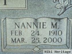 Nannie Mae Holcroft Money