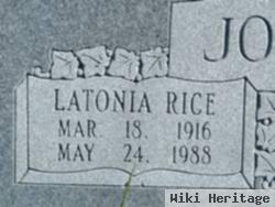 Charles Latonia Rice Johnson