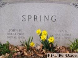 John Howard Spring, Sr