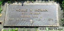 Noble W Horan