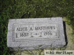 Alice A. Wright Matthews