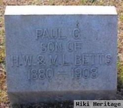 Paul G. Betts