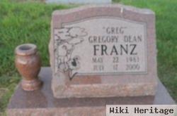 Gregory Dean "greg" Franz