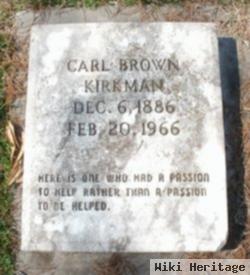 Carl Brown Kirkman