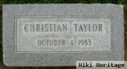 Christian Taylor