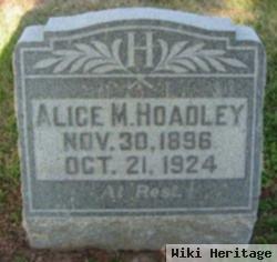 Alice Marie Hoadley