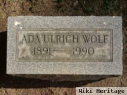 Ada Catherine Ulrich Wolf