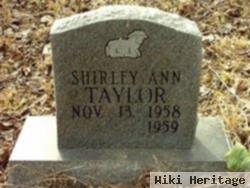 Shirley Ann Taylor