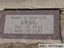 Mary E Bratton Craig