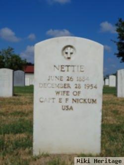 Nettie Nickum