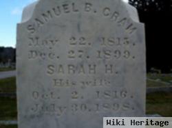 Sarah H Smith Cram