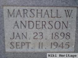 Marshall Wilbur Anderson