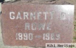 Garnett D. Dickinson Rowe